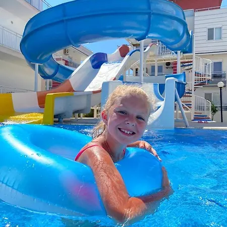 Antalya Nirvana Club 2 - First Floor 3 Bedrooms Water Slide Close To Center - Beach Park * Belek