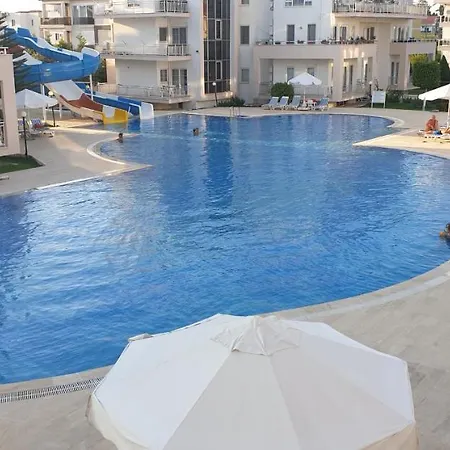 Antalya Nirvana Club 2 - First Floor 3 Bedrooms Water Slide Close To Center - Beach Park Apartment *