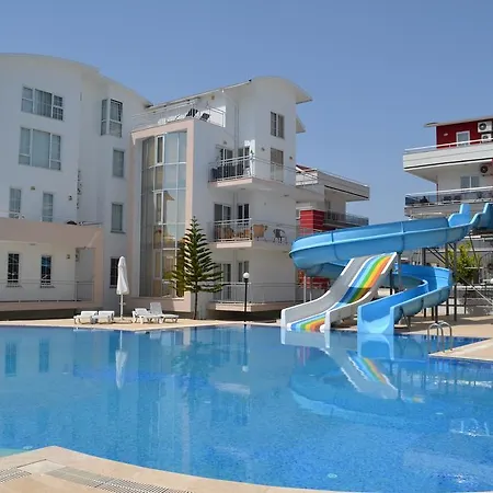 Antalya Nirvana Club 2 - First Floor 3 Bedrooms Water Slide Close To Center - Beach Park Lägenhet *