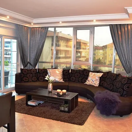 公寓 Antalya Nirvana Club 2 - First Floor 3 Bedrooms Water Slide Close To Center - Beach Park 贝莱克